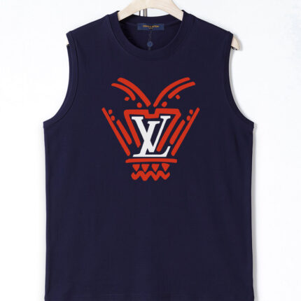 Louis Vuitton pure cotton sleeveless men’s vest High - definition digital printing process
