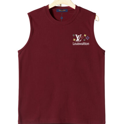 Louis Vuitton pure cotton sleeveless men’s vest High - definition digital printing process