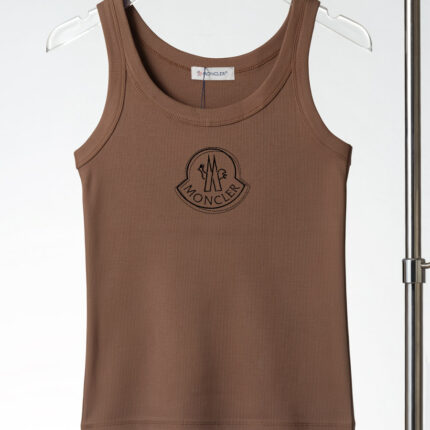 Moncler women's sleeveless vest, exquisite embroidery