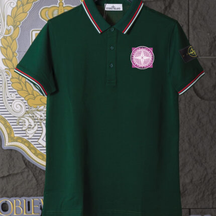 Stone Island Polo Shirt, Unisex, Breathable and Comfortable High - definition digital printing process
