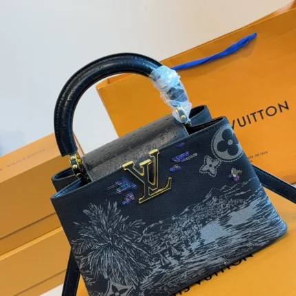 LOUIS VUITTON Capucines(27x9x18cm)