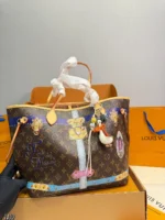 LOUIS VUITTON Neverfull Graffiti MM(32x28cm)