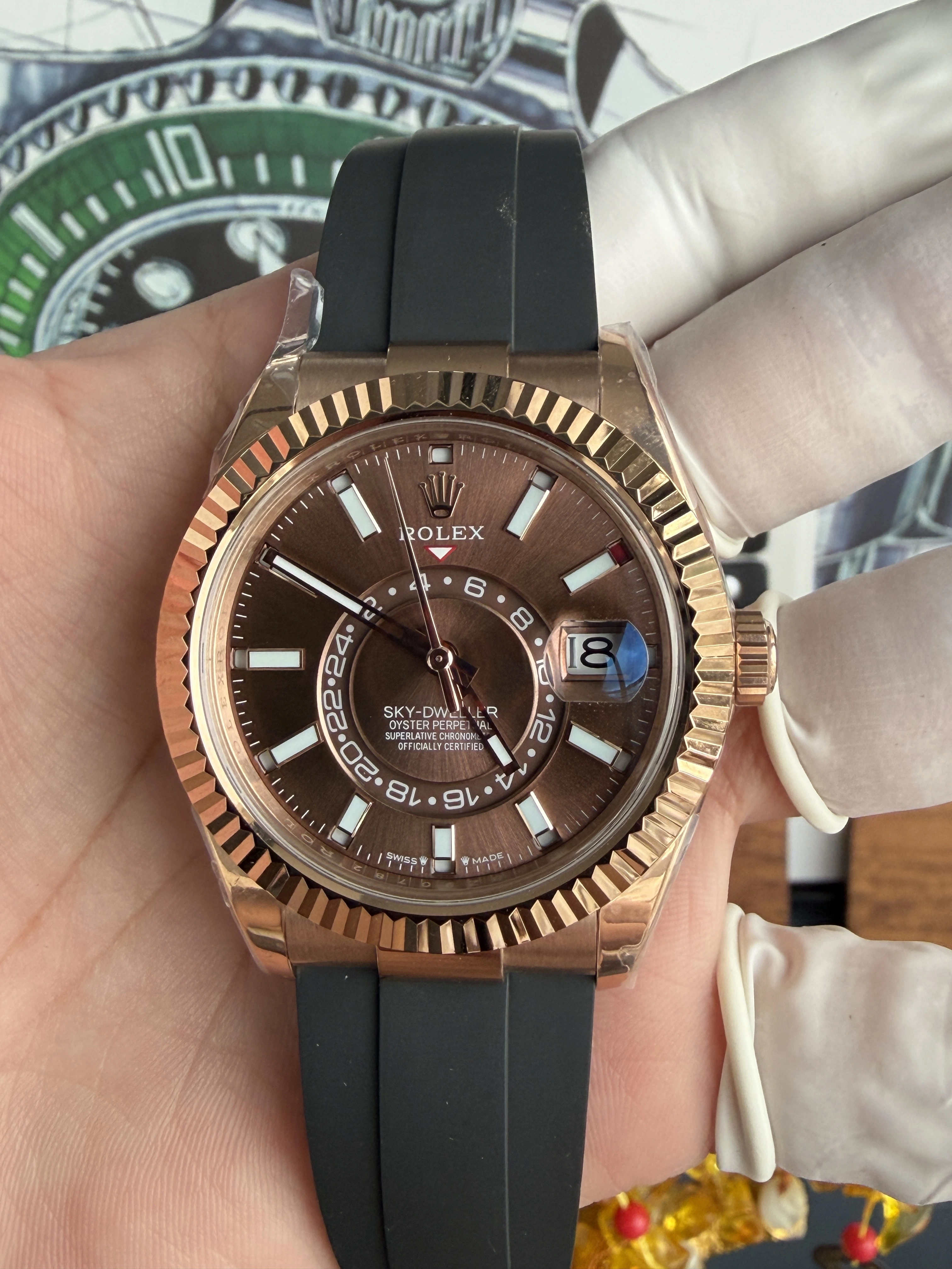 B Factory,9002 Sky-Dweller-187g（42mm）