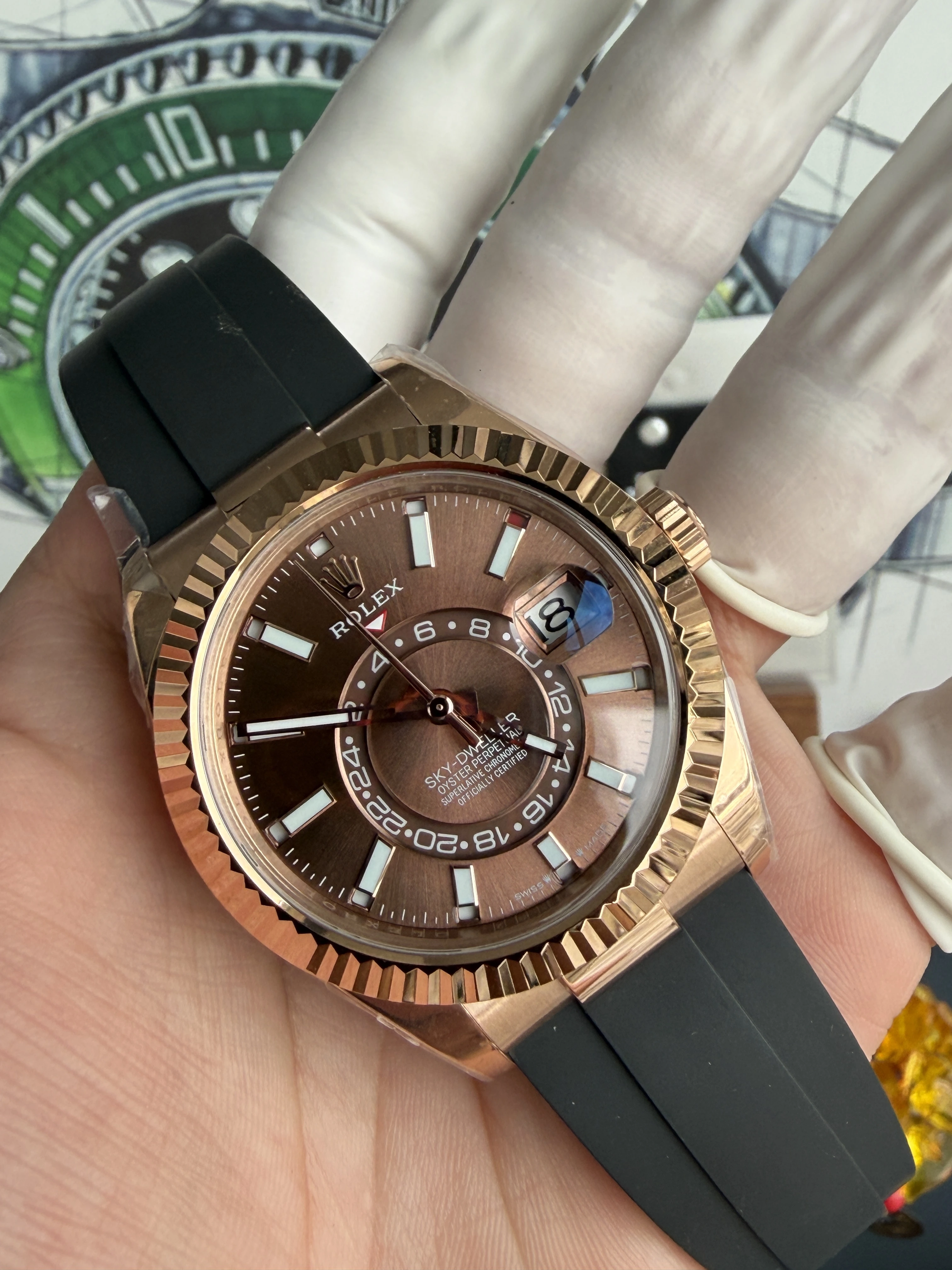B Factory,9002 Sky-Dweller-187g（42mm）