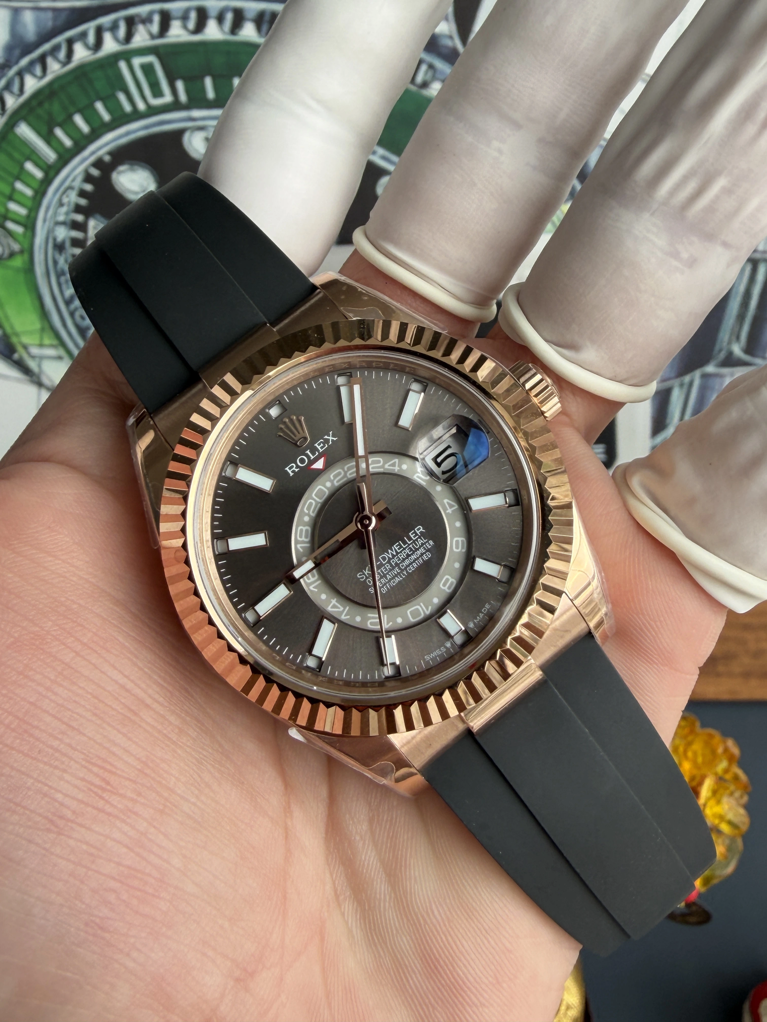 B Factory,9002 Sky-Dweller-187g（42mm）