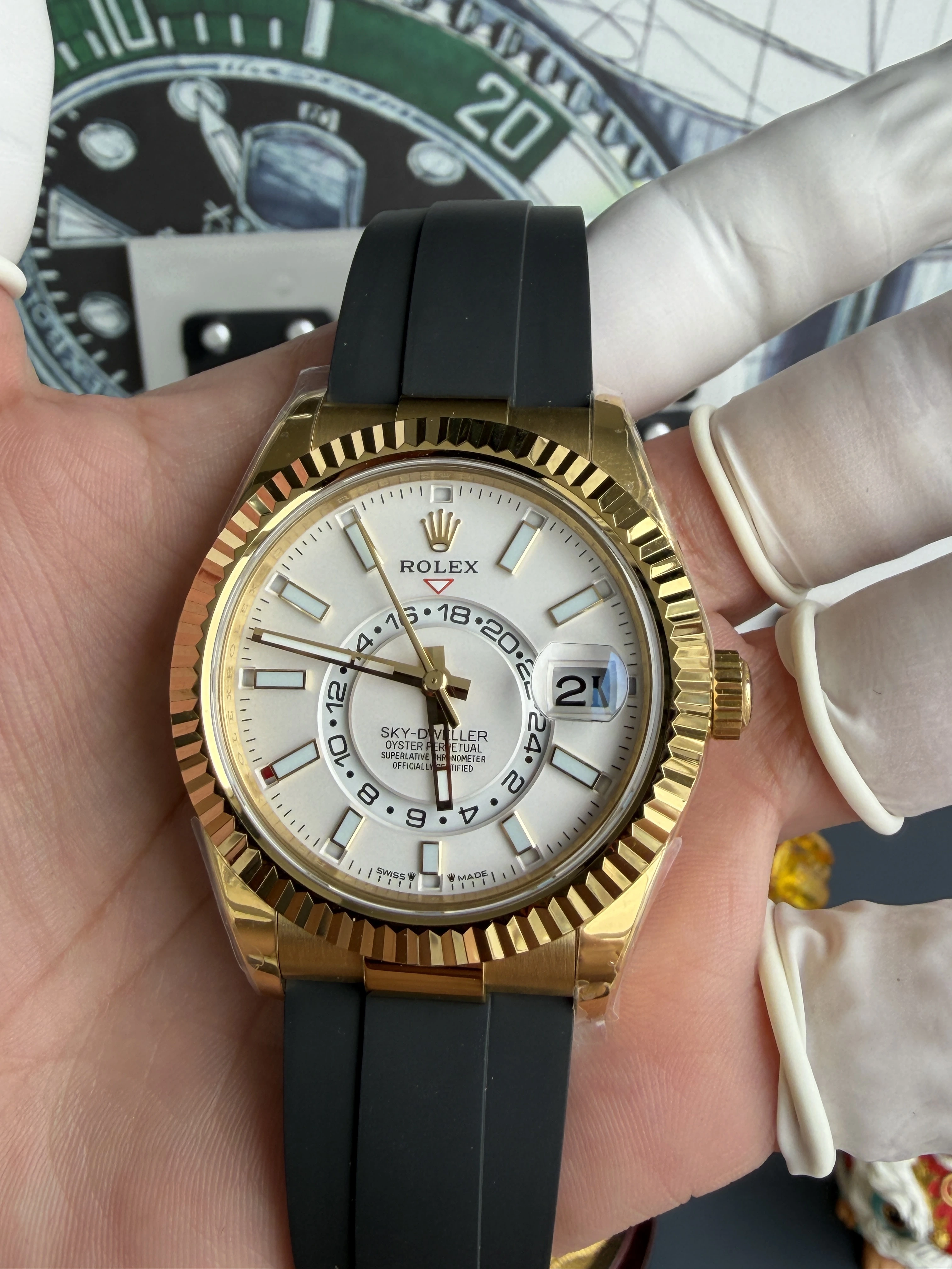 B Factory,9002 Sky-Dweller-187g（42mm）