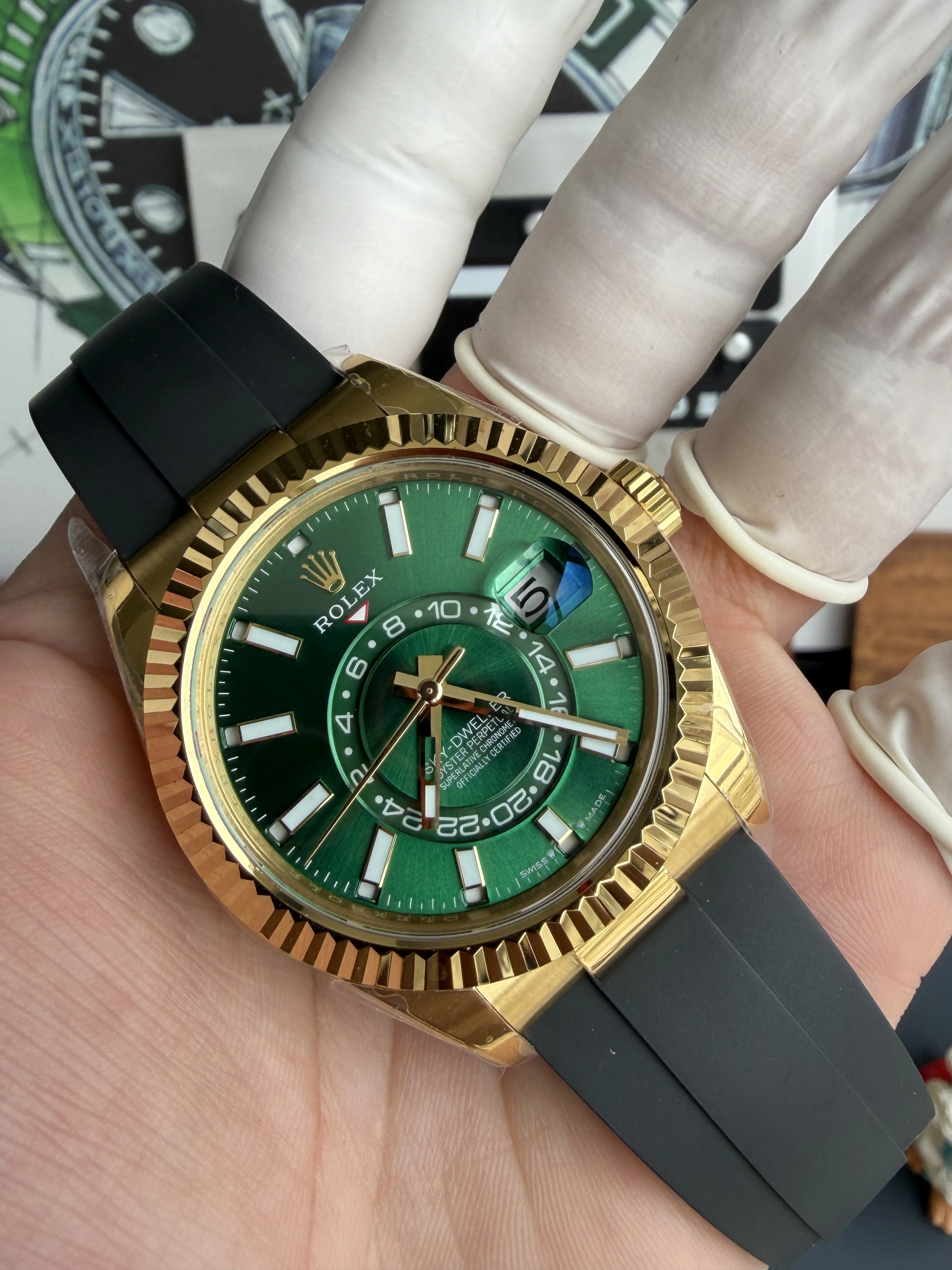 B Factory,9002 Sky-Dweller-187g（42mm）