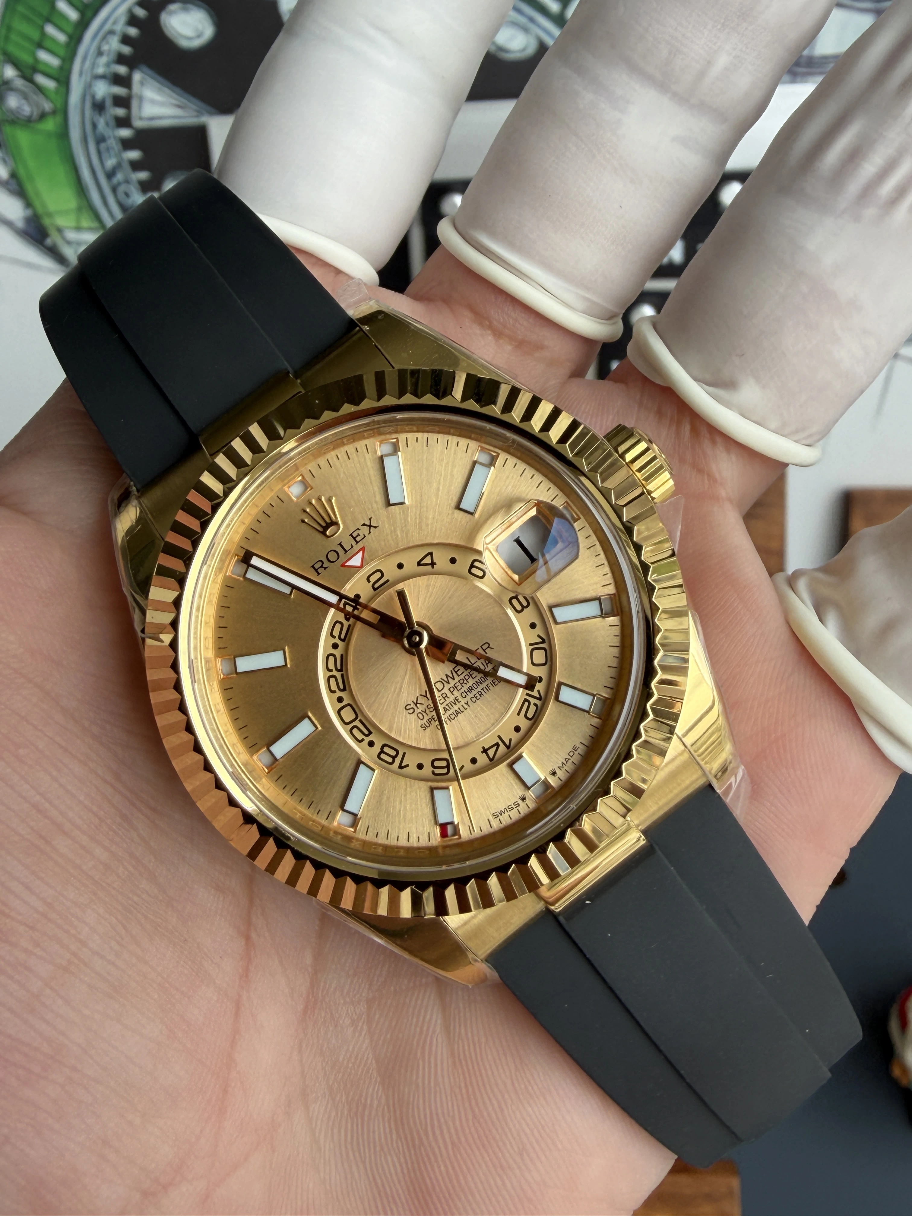 B Factory,9002 Sky-Dweller-187g（42mm）