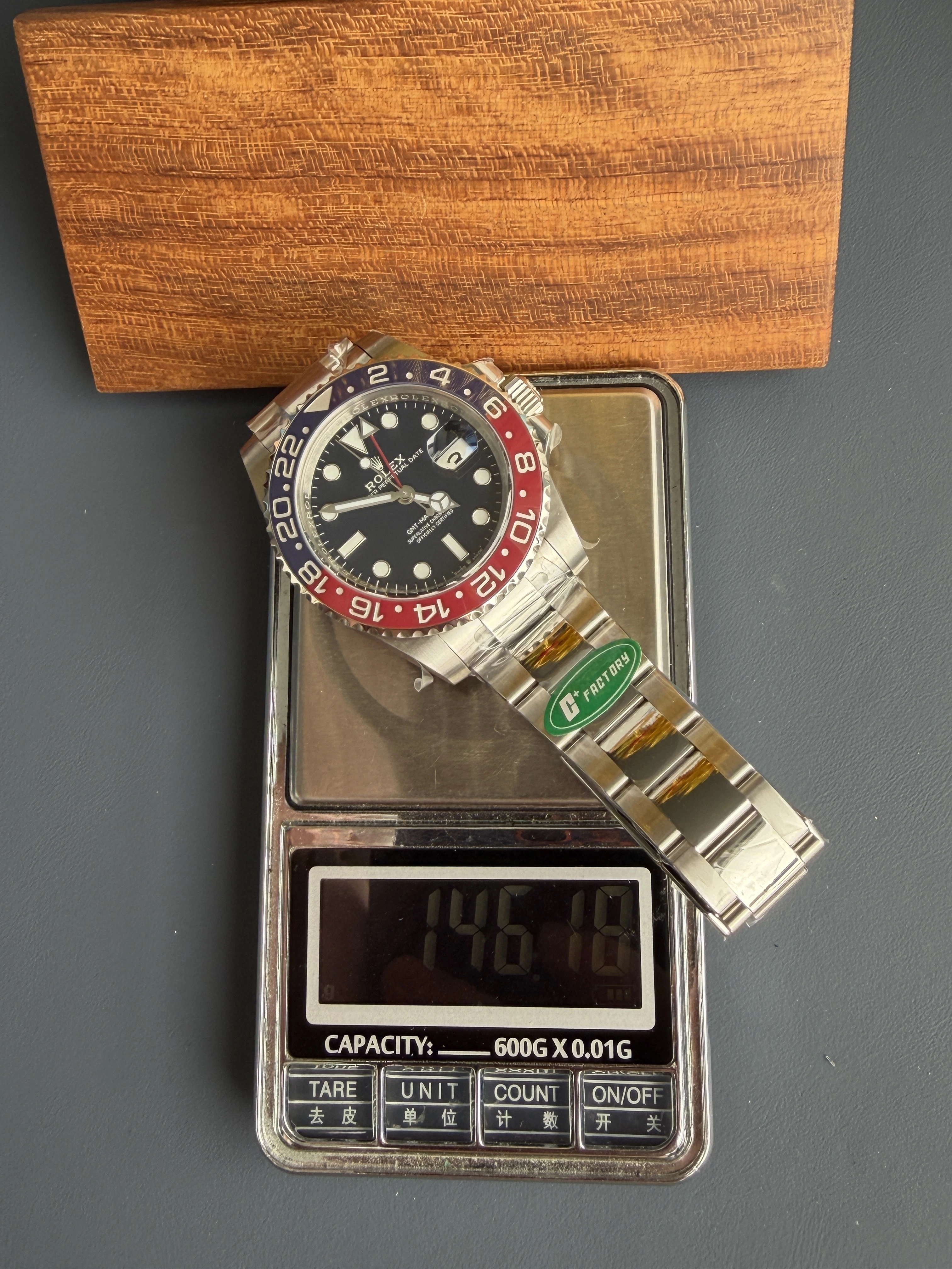 C+ Factory 3285 GMT-Master II-146g（40mm）
