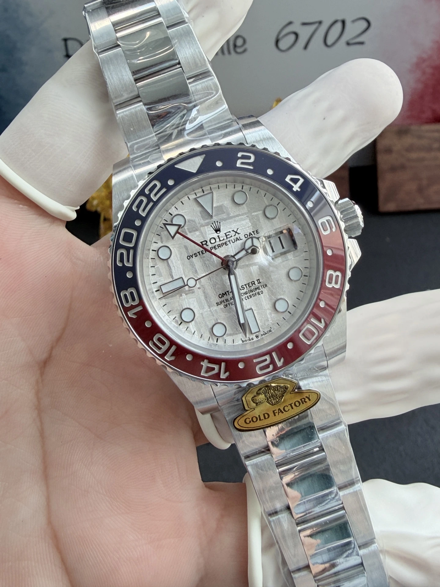Cold Factory,V4,3285 GMT-Master II-194g（40mm）