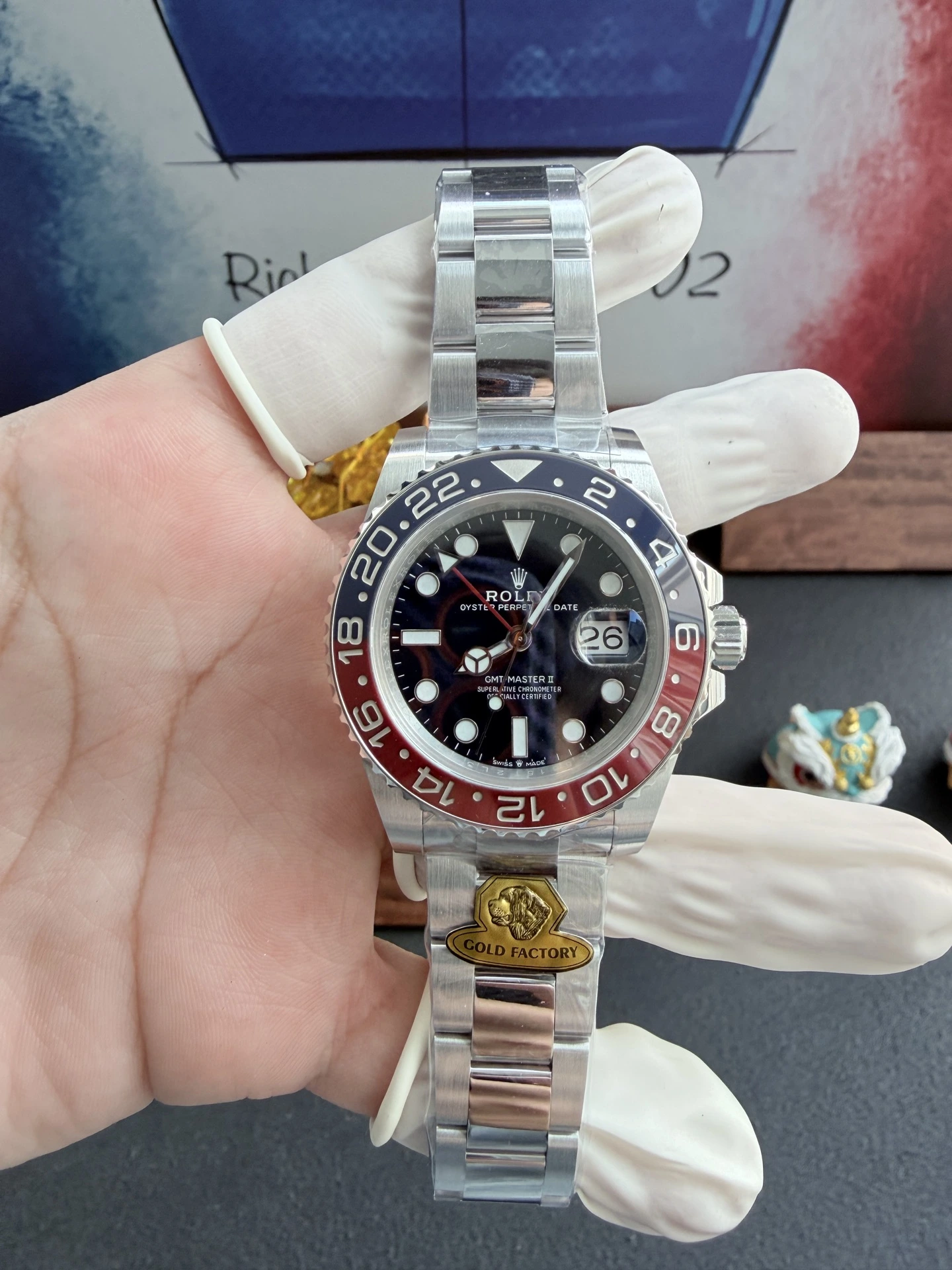 Cold Factory,V4,3285 GMT-Master II-195g（40mm）