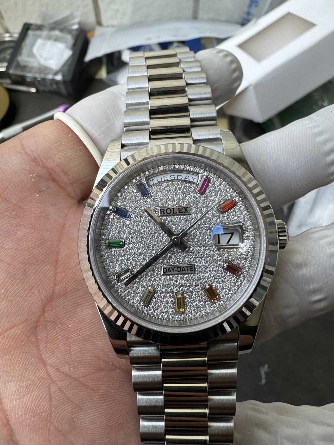 CY Factory,3255 Day-Date-200g（41mm）