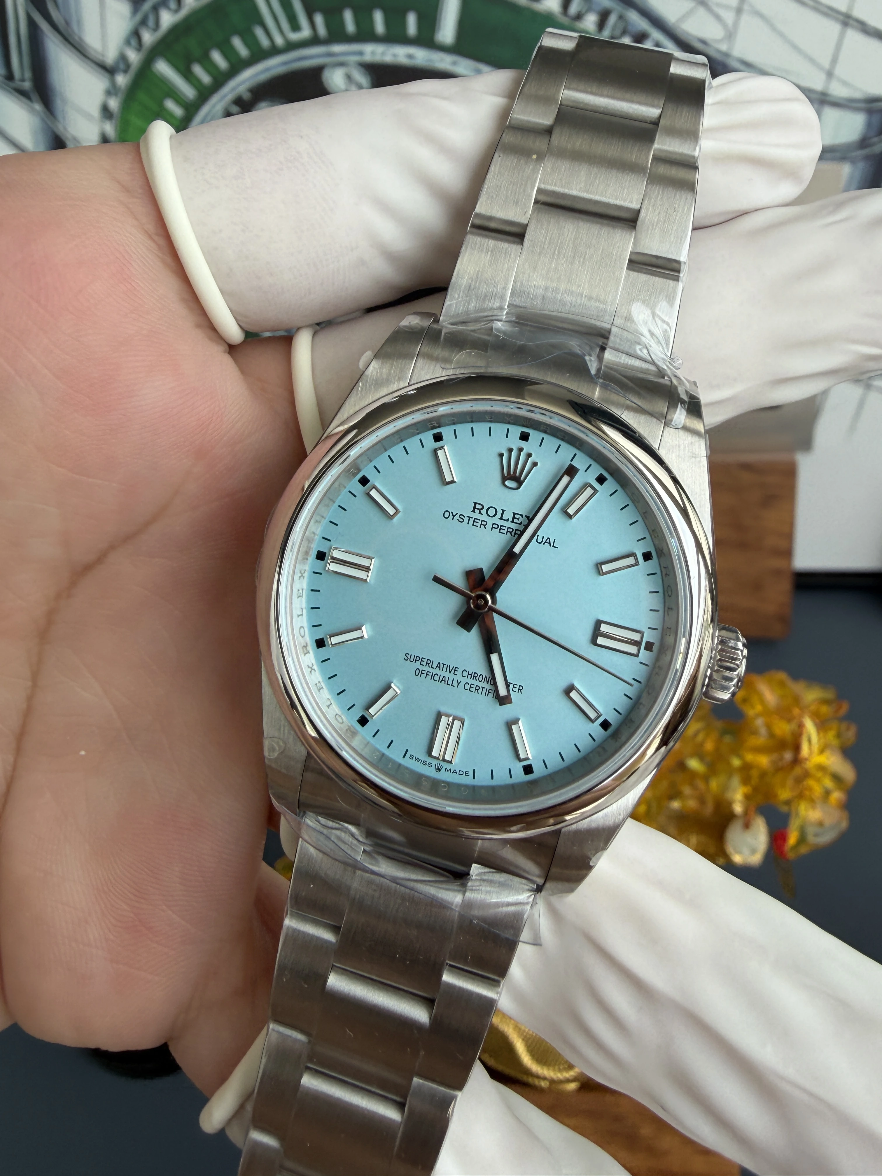 QF Factory,3230 Oyster Perpetual-124g（36mm）