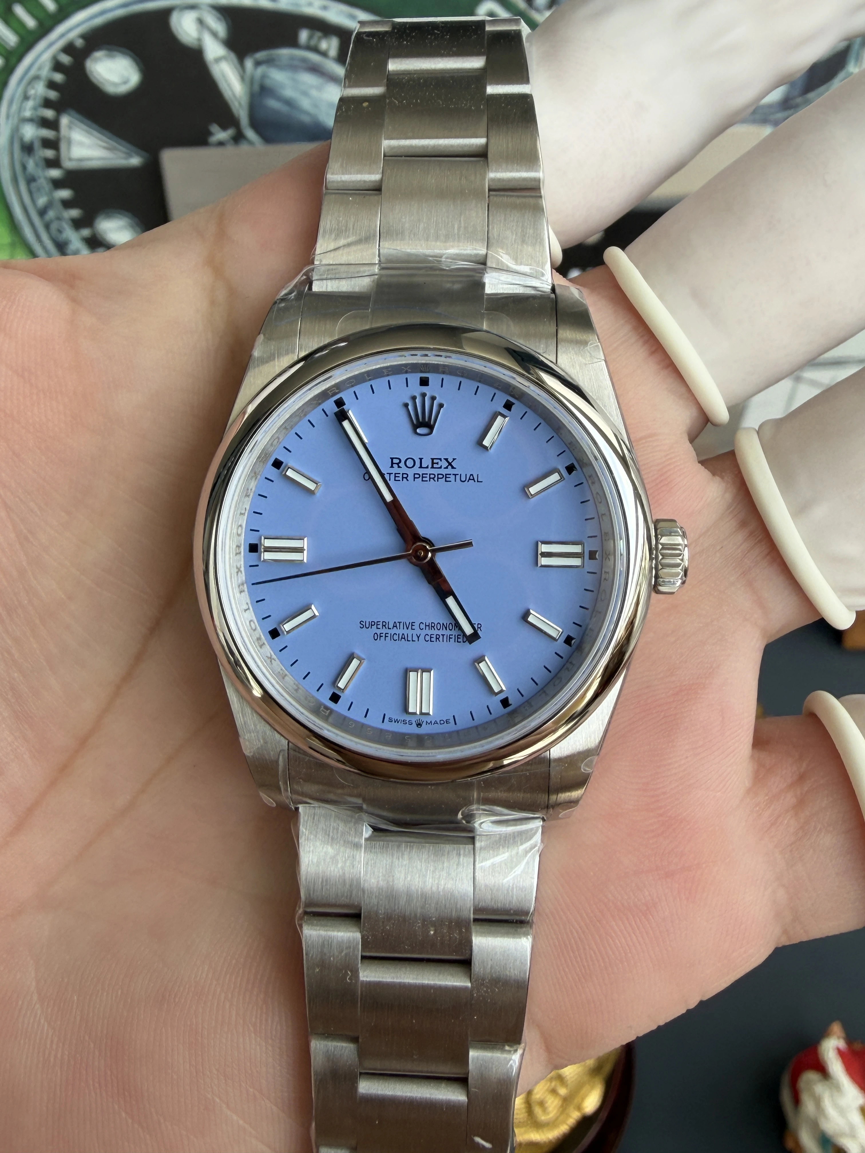 QF Factory,3230 Oyster Perpetual-124g（36mm）