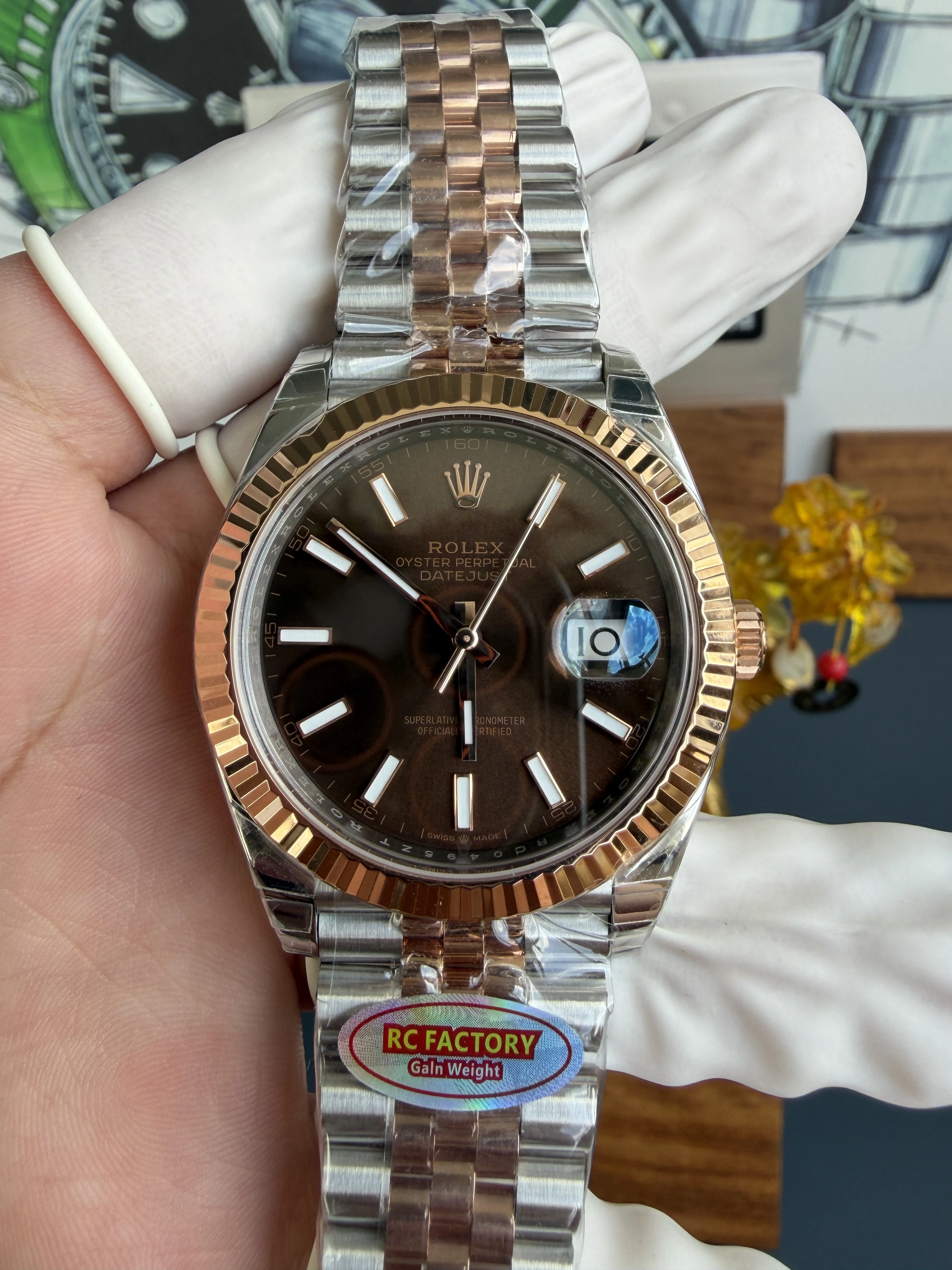 RC Factory，3235 Datejust-149g（41mm）