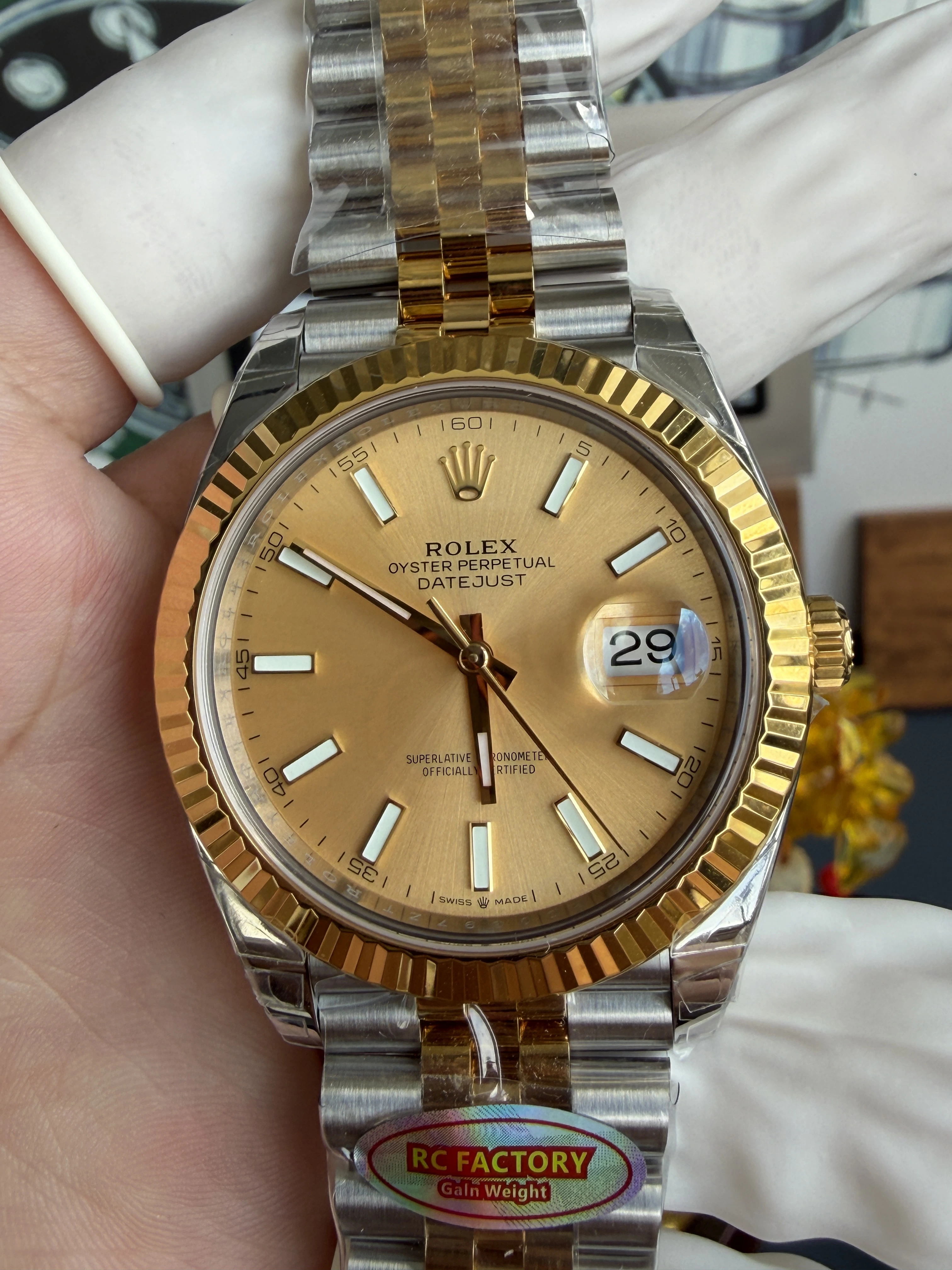 RC Factory，3235 Datejust-149g（41mm）