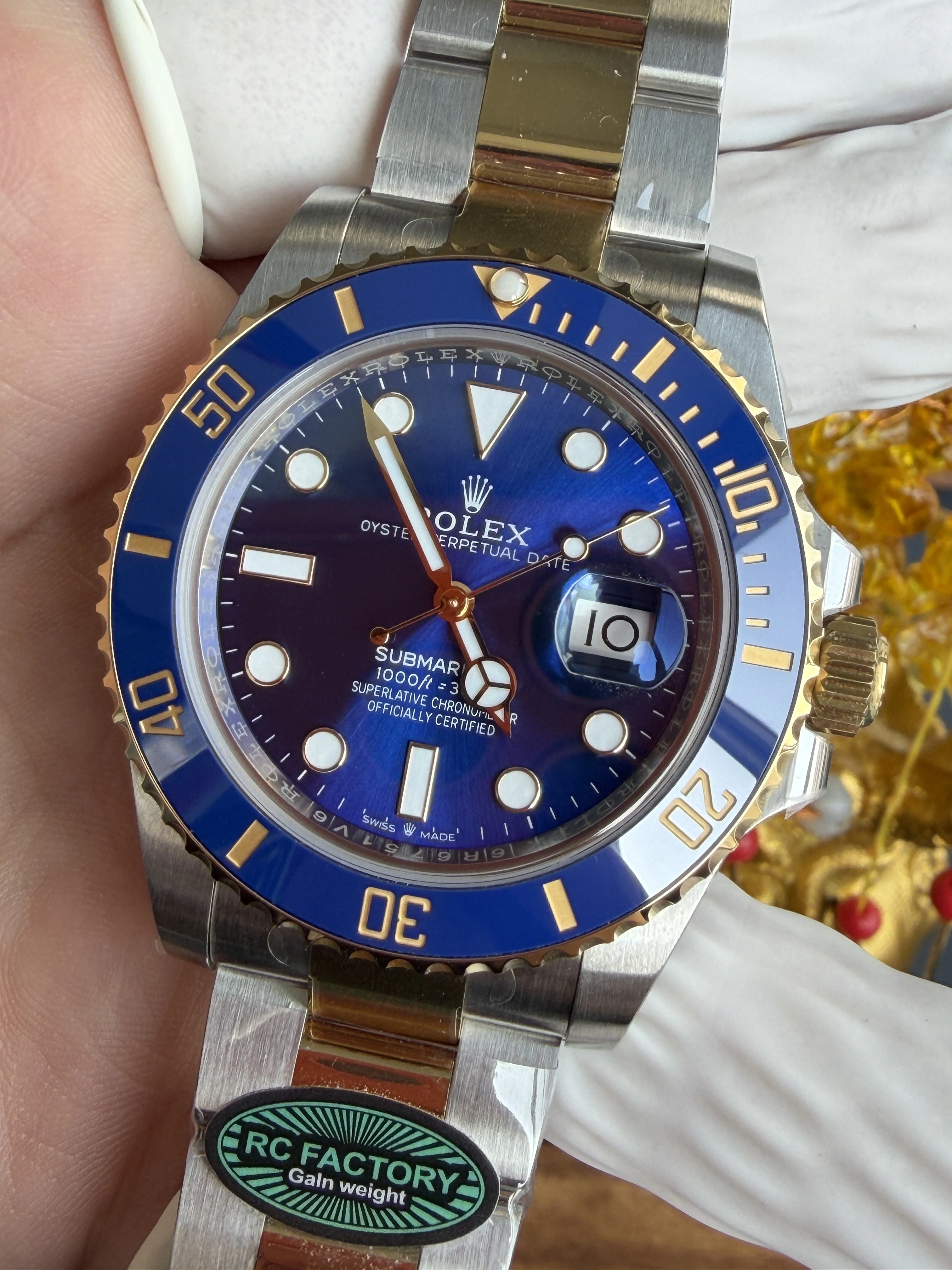 RC Factory, 3235 Submariner-176g（41mm）
