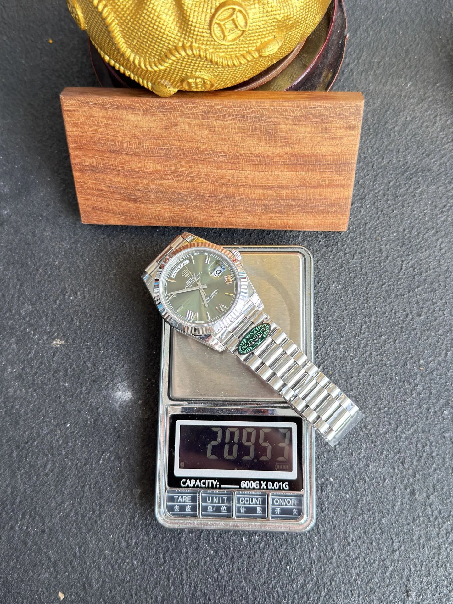 RC Factory,3255 Day-Date-209g（40mm）