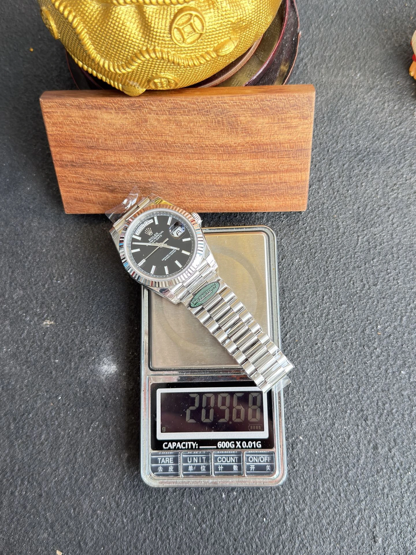 RC Factory,3255 Day-Date-209g（40mm）