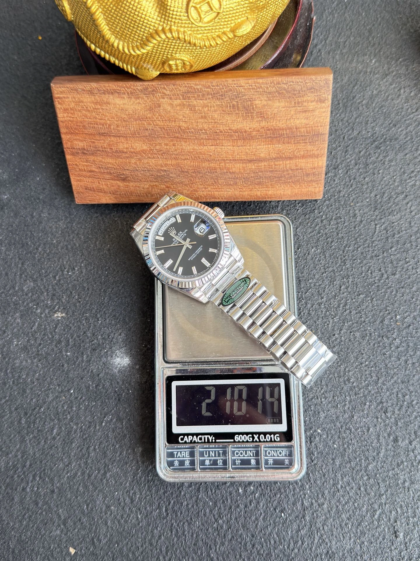 RC Factory,3255 Day-Date-210g（40mm）