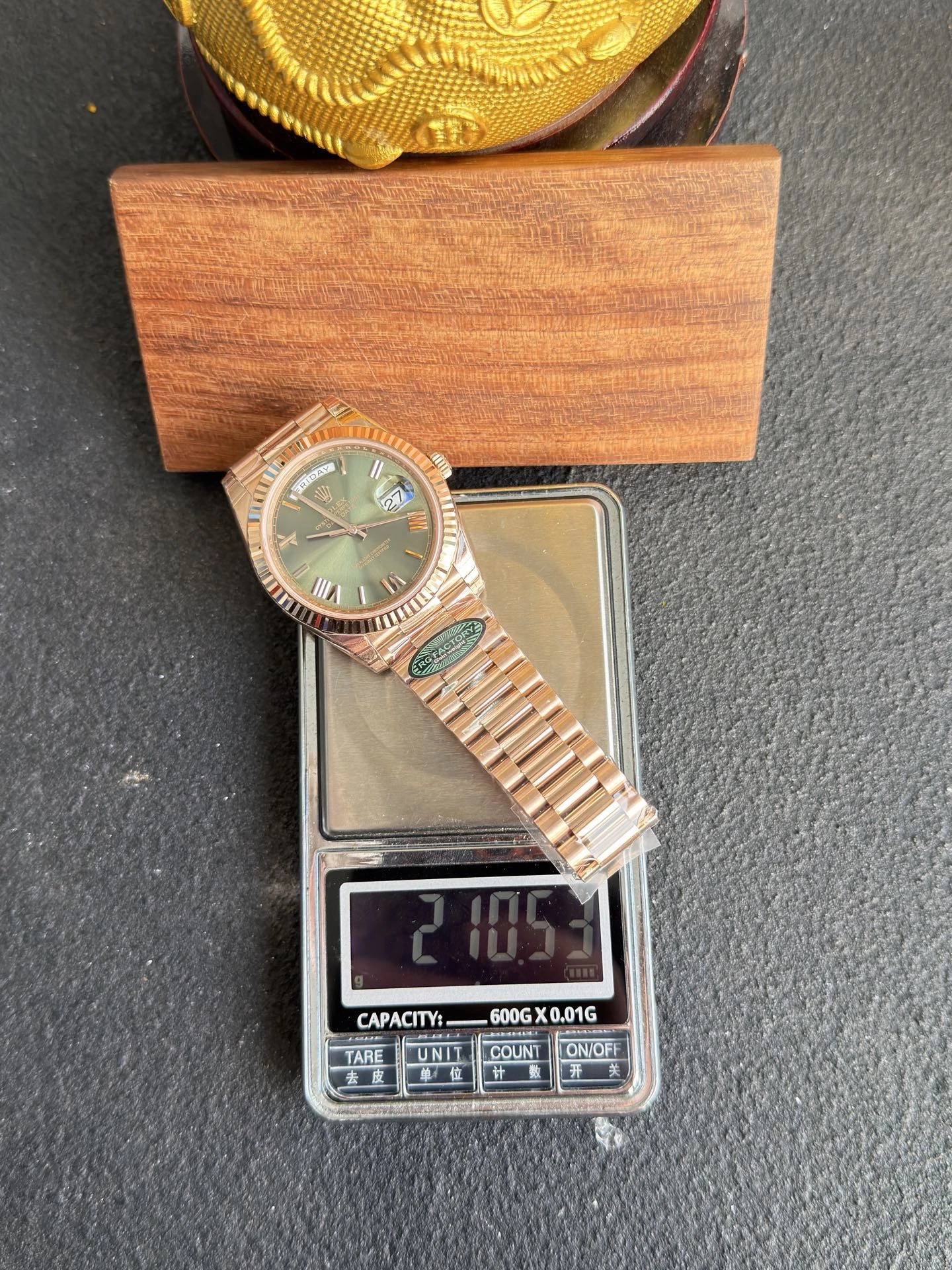 RC Factory,3255 Day-Date-210g（40mm）