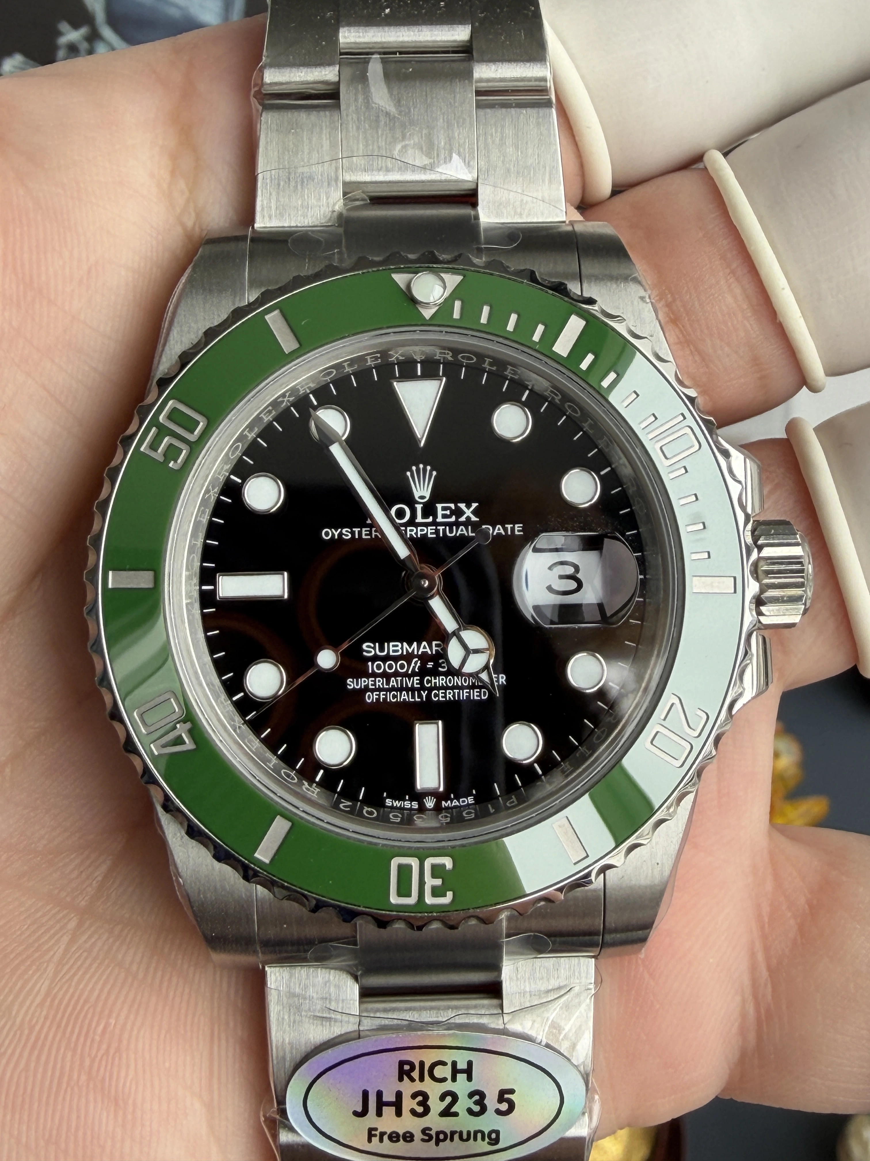 RF Factory, 3235 Submariner-157g（41mm）