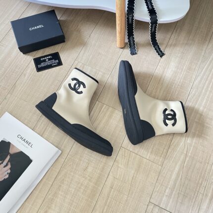 Chanel Winter Autumn Short elastic boots